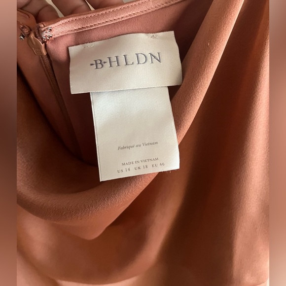 BHLDN Cali Satin Cowl-Neck Midi Slip Dress - Picture 7 of 7